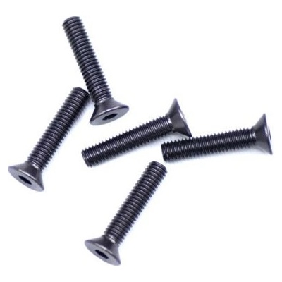 Arrowmax Alu Screw Allen Countersunk M3X15 Gray 7075 5 AM-14CS3015-G