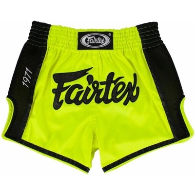 Fairtex trenky na Thajský box BS1706 NEON zelené