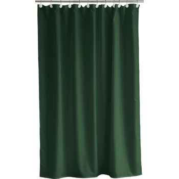 Södahl Завеса за душ Comfort от рециклиран материал 180 x 200 см бутилково-зелена (35827)