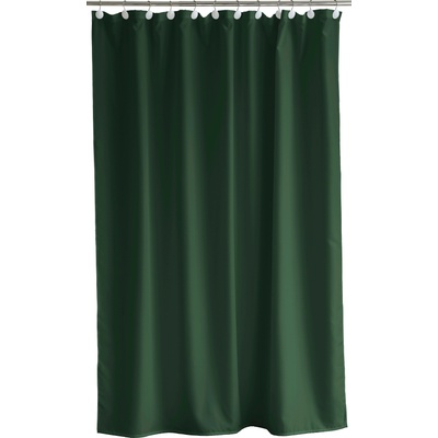 Södahl Завеса за душ Comfort от рециклиран материал 180 x 200 см бутилково-зелена (35827)