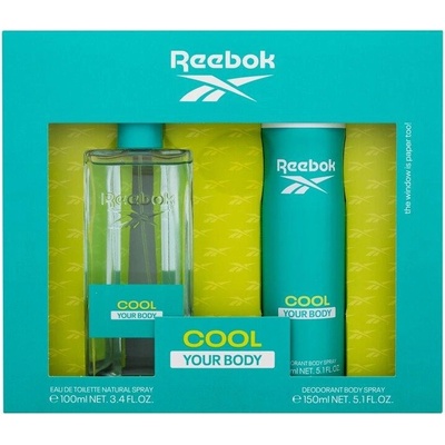 Reebok Cool Your Body toaletná voda dámska 100 ml