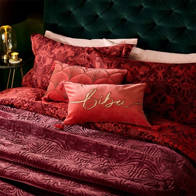 Biba Printed Duvet and Pillowcase Set - Wowser Print
