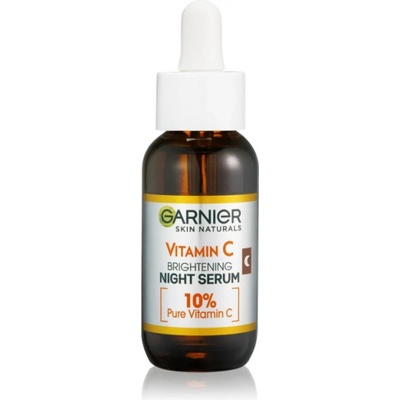 Garnier Skin Naturals Vitamin C Brightening Night Serum Серуми за лице, емулсии 30ml