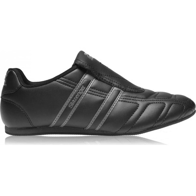 Slazenger Warrior Junior Trainers Black/Charcoal – Zboží Mobilmania