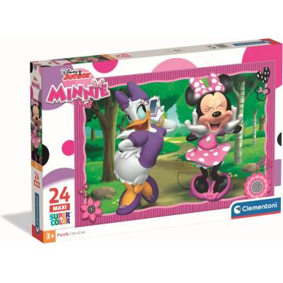 Clementoni - Puzzle Minnie 24 maxi - 1 - 39 piese
