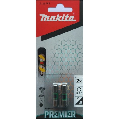 Makita h6 impact premier 2 ks 25 mm E-26761