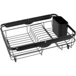 Horecano HOME-Стелаж за чинии регулируем ЧЕРЕН МАТ 36.7/58.8x30.5xh13cm (WK810571) (0185146)