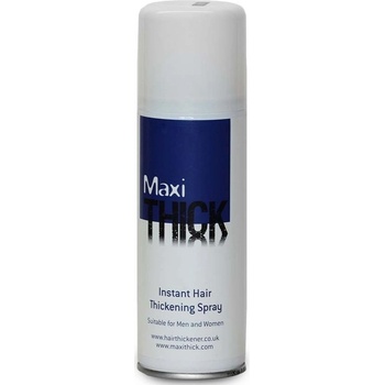 MaxI Thick vlasový zesilovač tmavě hnědá zhuštění vlasů ve spreji 200 ml