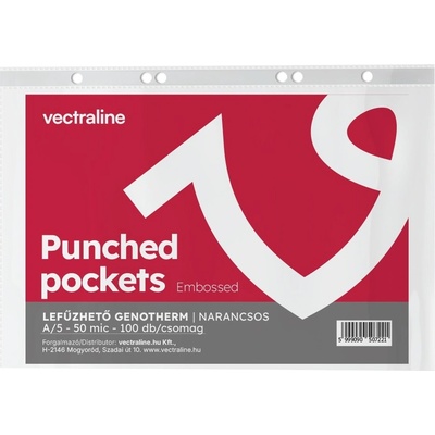 VECTRALINE Пресукващ се генотерм fortuna a/5 50 микрона оранжев 100 броя 02.00257 (02.00257)