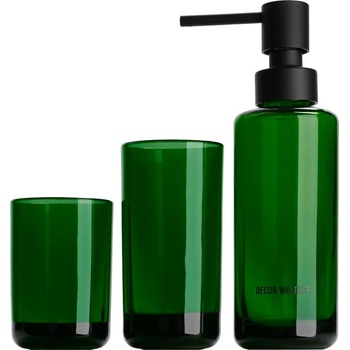 DECOR WALTHER Дозатор за сапун Pop Up с чаши зелен 3 части (0940065)