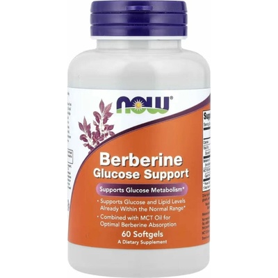 Now Foods Berberin Glucose Support 60 softgel kapsúl
