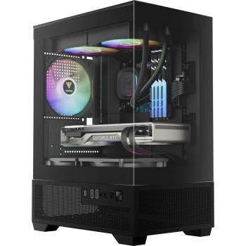 GAMDIAS Aura GC9M Elite TG ARGB black