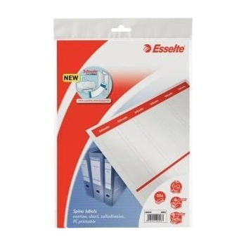 Esselte PC Ridge Labels for Binder Cardboard 36x192mm 10 ark (10K131Y)