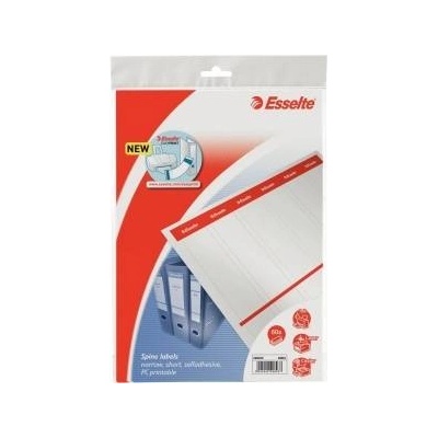 Esselte PC Ridge Labels for Binder Cardboard 36x192mm 10 ark (10K131Y)