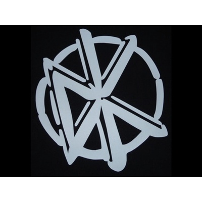 Zádovka DEAD KENNEDYS logo white