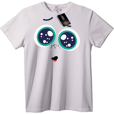 NOONEBRAND Тениска с Милички Очи - 2XL, White