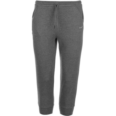 LA Gear 3/4 Interlock Jogging pants Ladies Charcoal