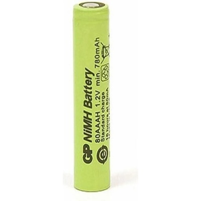 GP Batteries Акумулаторна Батерия GP R03 AAA 80AAH-B 800mAh NiMH 1 бр. BULK Industrial (R03)