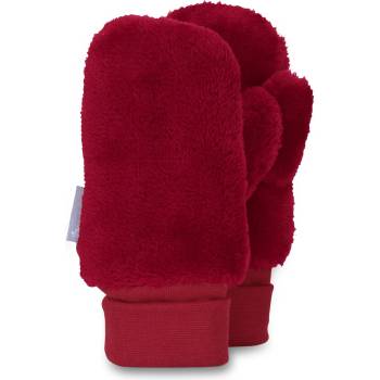 Sterntaler Плюшени детски ръкавици с един пръст, Sterntaler, червени