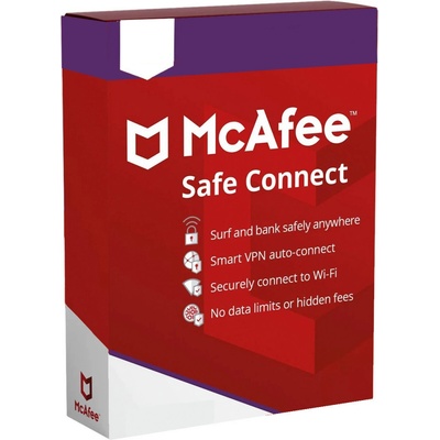 McAfee Safe Connect VPN 5 lic. 1 rok (MSCVPN-1-5)