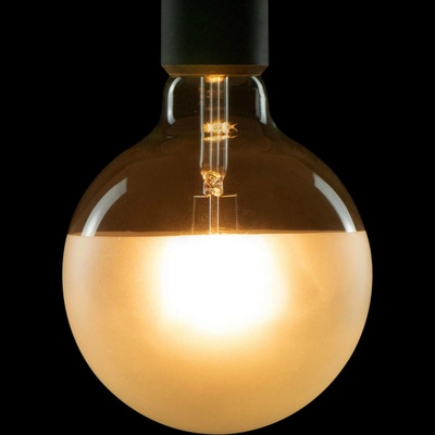 Segula 55509 LED koule 125 půlměsíc matná E27 6,5 W 51 W 650 Lm 2.700 K