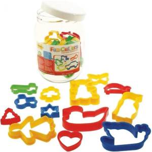 Bigjigs Toys Буркан формички за сладки Bigjigs - 24 броя (BJ074) - baby