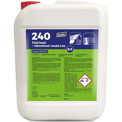 Perdix 240 Čistič fasád & Odstraňovač machov a rias 2v1 5kg