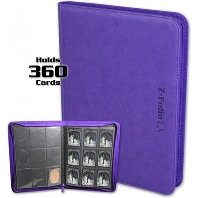 BCW Album BCW Z-Folio 9-Pocket LX Purple