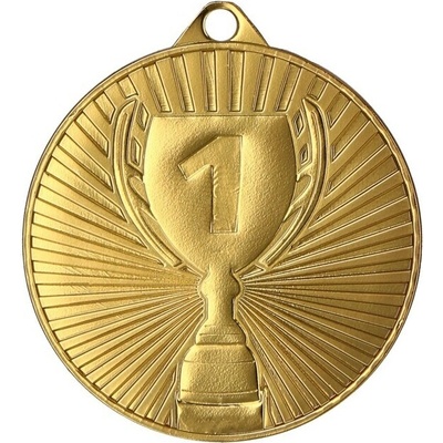 MMC4504/B Medaila s pohárom a umiestnením "3" pr.45 mm hr.2 mm bronz 4 5x0 2 cm