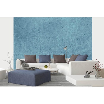 DIMEX ART s. r. o Самозалепваща се флизелинова фототапета син текстуриран фон 375 x 250 см