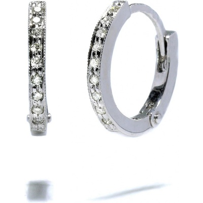 Blink-Blink nadčasové diamantové náušnice 3340BDG