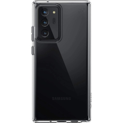 Speck Presidio Perfect Clear Case - удароустойчив хибриден кейс за Samsung Galaxy Note 20 Ultra (прозрачен)