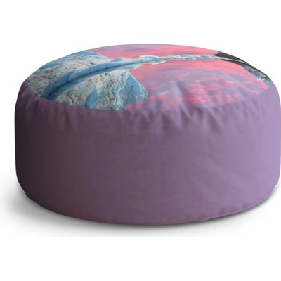 Sablio Taburet Circle Ledovec: 38x48 cm