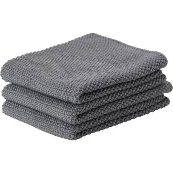 Zone Denmark Кърпи за кухня Zone сиви 3 бр (330410)