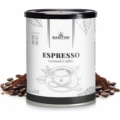 Santini Cosmetics SANTINI Espresso mletá 250 g