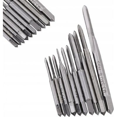 Závitník M1-M3,5 HSS Závit M3x0,5 mm. SADA 10 KS