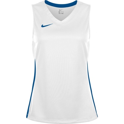 Nike Фланелка Nike Women's Performance Basketball Jersey - White/Ryl Blue