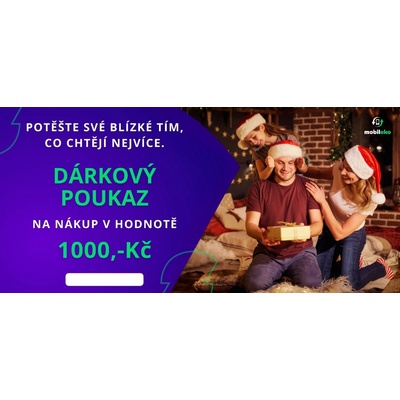 Dárkový poukaz 1000 Kč