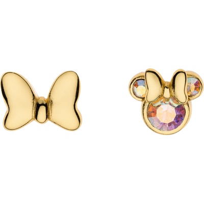 Disney náušnice kôstky Minnie Mouse s kryštálmi ES00073YRCL.CS