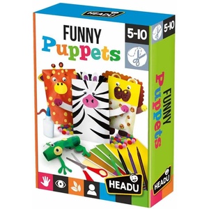 Headu Творчески комплект Headu - Направи си сам забавни кукли (HMU51838) - baby