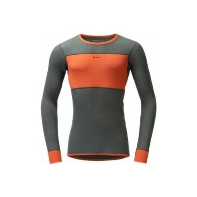 Devold Wool Mesh 190 Shirt Man oranžová