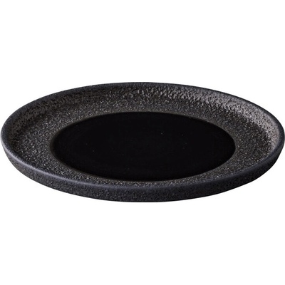 Vulcanic dezertný tanier čierny 22 cm