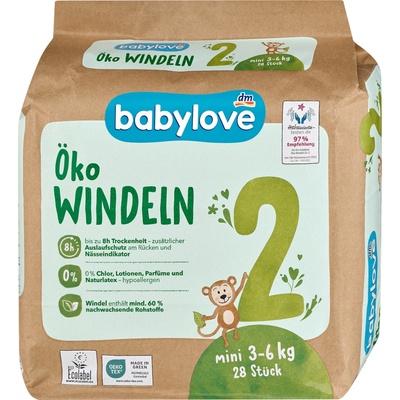 Biolane Ekologické plenky 2 3-6kg 28ks