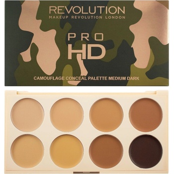 Makeup Revolution Ultra HD Camouflage Medium Dark Палитра 10gr