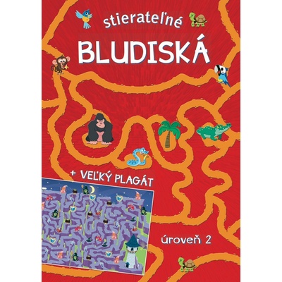 Stierateľné bludiská úroveň 2 + veľký plagát SK