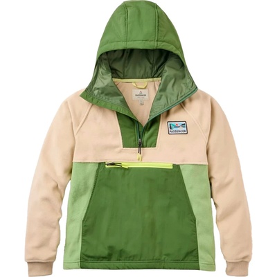 Passenger Дамски поларен пуловер Passenger Women's Alexander 3.0 Recycled Hooded Polar Fleece Fleece jacket - Feather / Wild Green - размер XL (105-7254-0115)