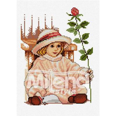 Milena Style Сузи - гоблен със схема конци dmc 1: 4