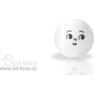 BD-Tova Kulička vatová ø 30 mm s tiskem bílá 424A 10 ks – Hledejceny.cz