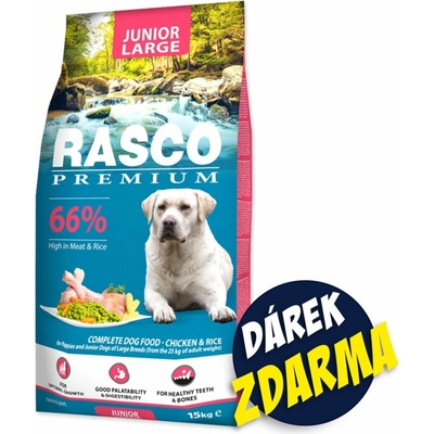 Rasco Premium Puppy & Junior Large 15 kg