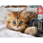 Educa - 17154 Пъзел Коте 200 ел